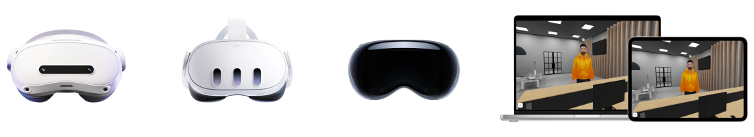 VR AR Training Glasses Desktop