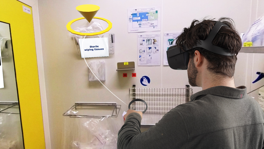 Boehringer Ingelheim VR Laborschutz Training