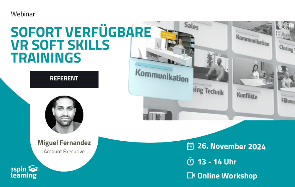 Webinar für Soft Skills Kurse